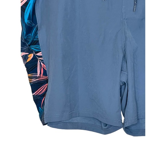 Old Navy Men Board Short Bottom Swim Trunks Hybrid Drawstring Blue Size 50 NWT - Picture 4 of 10